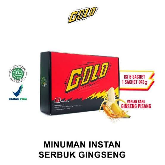 Gambar Mister GOLO Ginseng Terdekat Mr Gold Gingseng Asli Original 1 Box 5 sachet - Golo1box banana dari Suplementory undefined Tokopedia