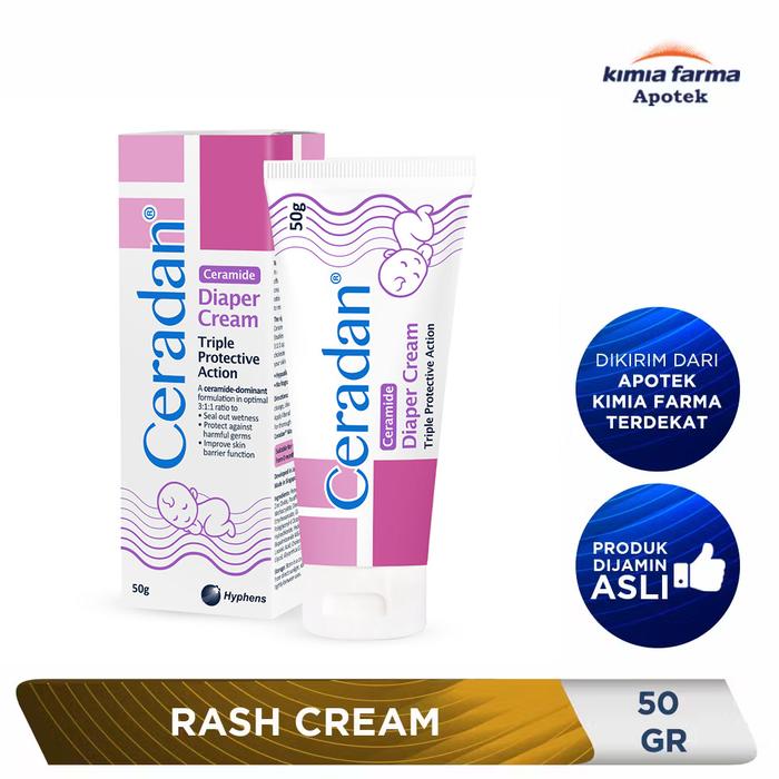 Gambar CERADAN DIAPER CREAM 50 GR / KRIM RUAM POPOK / KIMIA FARMA dari Kimia Farma Apotek Official undefined Tokopedia