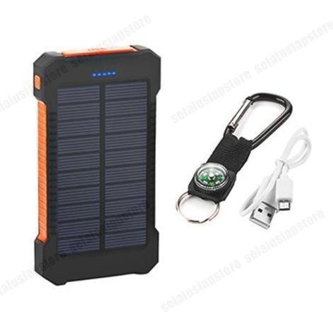 Gambar Rechargeable Solar Power Bank Awet Tahan Lama Power Bank Terbaik Powerbank Solar Power Bank Robot 50000 Mah Asli Ori Robot Whith Dual Phone Battery Charger for All Smartphones Waterproof IP7 Power Bank 50000mah Asli Original - 50000 mAh dari AUTOLIGHTS 99 undefined Tokopedia