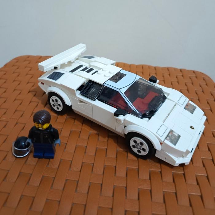 Gambar Lego Speed Champions 76908 Lamborghini Countach dari Poole Store undefined Tokopedia