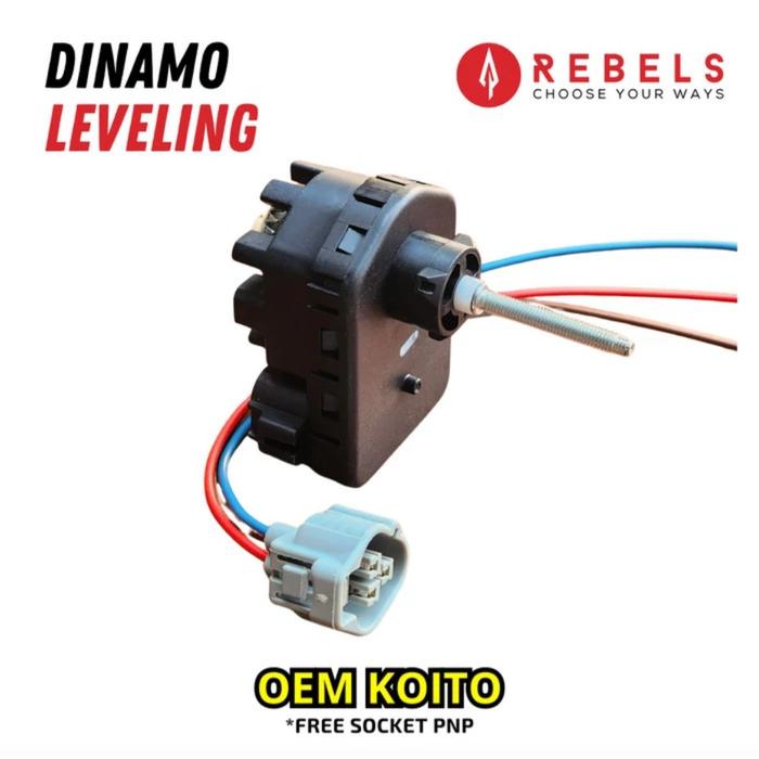Gambar DINAMO ELEKTRIK LEVELING BILED HEADLIGHT MOTOR SERVO UNIVERSAL - KOITO dari REBELS ASIA ID undefined Tokopedia