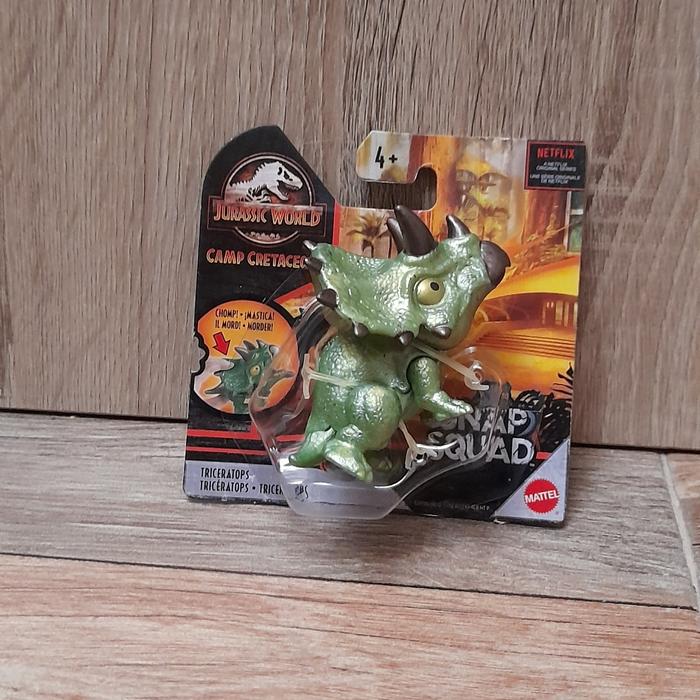 Snap Squad Jurassic World Camp Cretaceous Triceratops