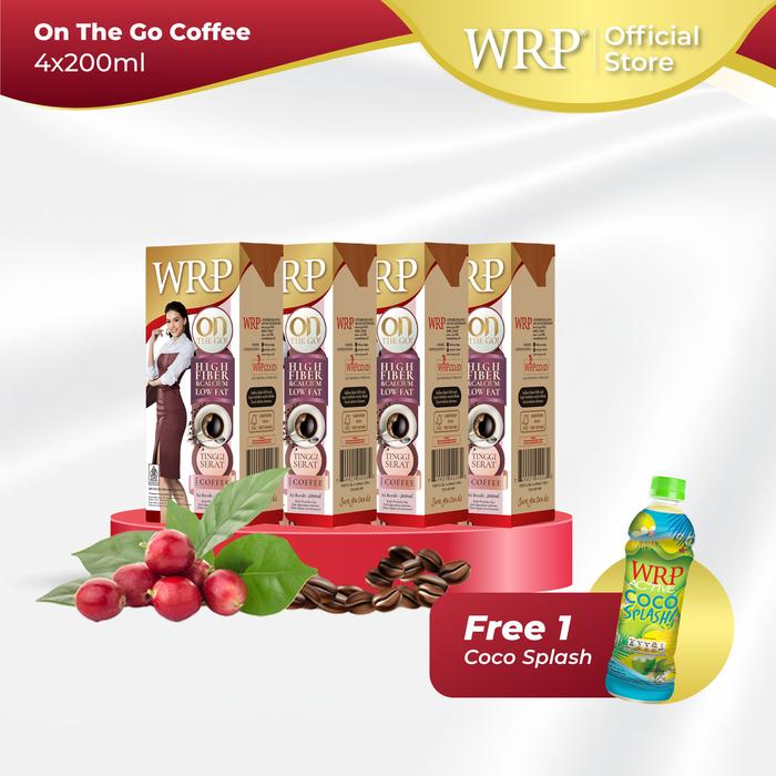 Gambar WRP On The Go Coffee 200ml (Bundle 4) - Free Coco Splash dari WRP INDONESIA STORE undefined Tokopedia