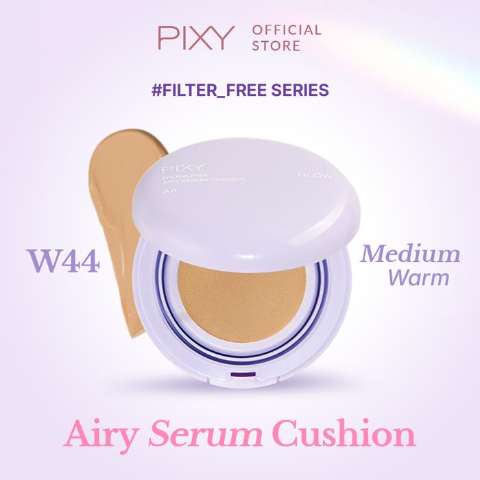 Gambar PIXY #Filter_Free Airy Serum Cushion Glow - W44 Medium Warm dari Pixy Official Store undefined Tokopedia