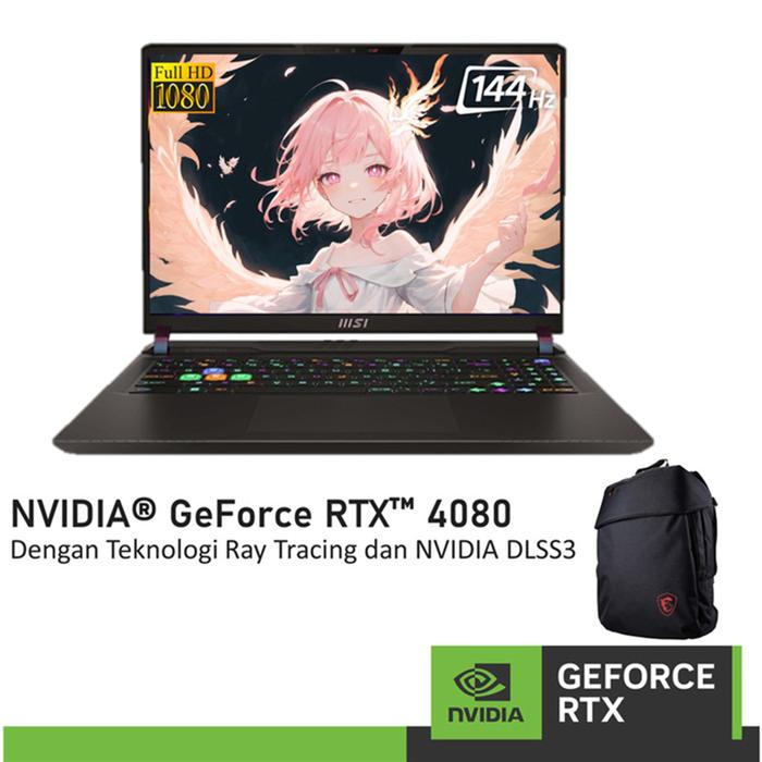 Gambar MSI Vector 16 GeForce RTX 4080 - i9 13980HX 16GB 1TB SSD W11 16" FHD - Tanpa Antigores dari NVIDIA GeForce Laptop undefined Tokopedia