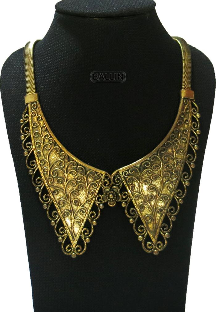 Gambar Sale - Ballin Kalung Wanita / Kalung Bakar / Choker / Kalung Etnik Moza Necklaces - 2 dari Ballin ID undefined Tokopedia