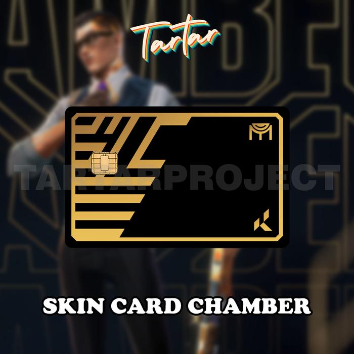 Gambar SKIN / STICKER KARTU ATM / E MONEY / FLAZZ - CHAMBER VALORANT - Chamber Card, Chip dari Tartarproject.id undefined Tokopedia