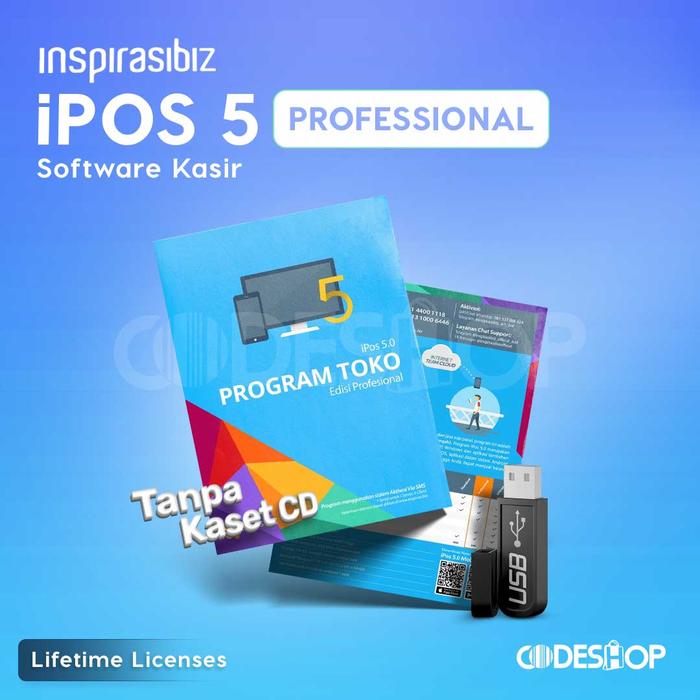 Gambar Software iPos 5 Pro Dongle | iPos 5.0 Profesional Program Kasir Toko dari CODESHOP SURABAYA TIMUR undefined Tokopedia