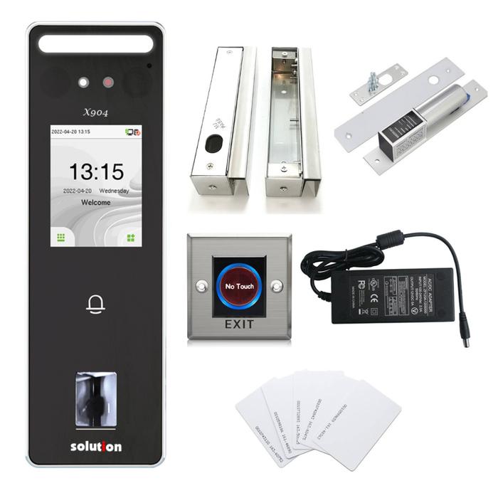 Jual Solution x904 Paket Akses Pintu + Mesin Absensi Wajah Access ...