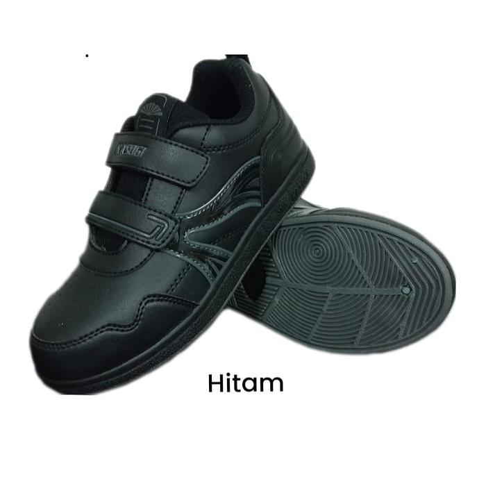 Gambar Sepatu Kasogi Anak laki-laki Perempuan Unisex Sekolah Putih Casual Plato - Hitam, 26 dari Kasogi Shoes undefined Tokopedia