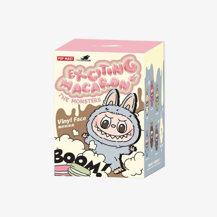 Gambar ORIGINAL Pop Mart Labubu V1 The Monsters Tasty Macarons Vinyl Face Blind Box Sealed - 1 Sealed Box dari KEN- hobby undefined Tokopedia