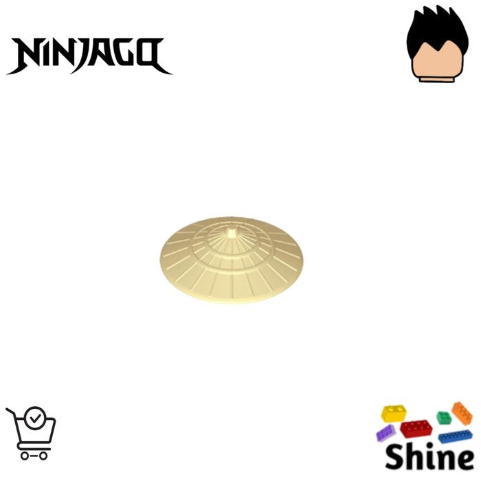 Gambar Lego Ninjago - Sensei Wu's Hat - Part Out dari Shine Lego Store undefined Tokopedia