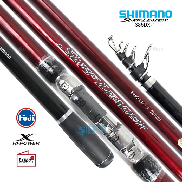 Jual Joran SHIMANO SURF LEADER 425 450 M BXT CXT | Fuji Sic + Seat