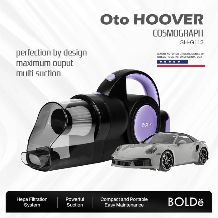 Gambar Oto Hoover Cosmograph (Vacuum Cleaner Mobil) - lilac dari Bolde Official Store undefined Tokopedia