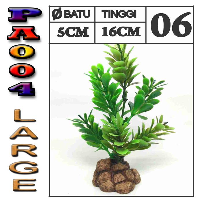 Gambar Tanaman palsu artificial plant tanaman plastik unik murah meriah PA004 - PA004 NO.6 dari reptilestore.id undefined Tokopedia