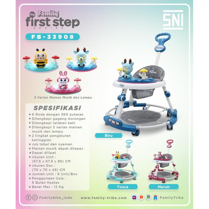 Gambar BABY WALKER FAMILY ( 33908 ) dari SULTANSEPEDA undefined Tokopedia