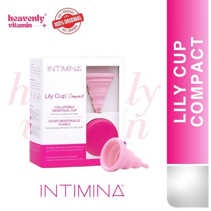 Gambar Intimina Lily Cup Compact - Small Menstrual Cup with Flat-fold Compact - Cup A-Pink Muda dari heavenlyvitamin undefined Tokopedia