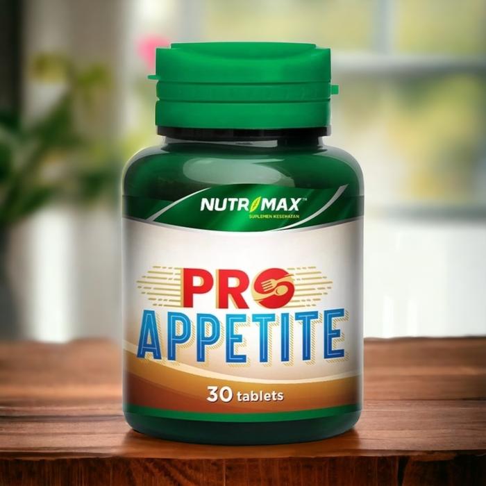 Gambar Pro Appetite Nutrimax (Penambah Nafsu Makan, Temulawak) 30 Tablet dari Kalaric Health Store undefined Tokopedia