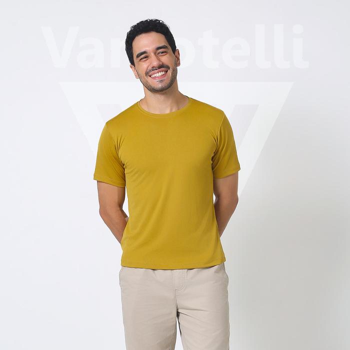 Gambar Kaos Polos Oblong Dry-fit Drifit Olahraga Sport jersey - GOLD, M dari Vamotelli Apparel undefined Tokopedia
