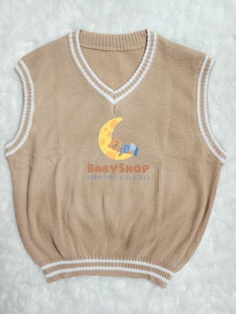 Gambar Rompi Rajut Anak Sekolah Laki Laki Perempuan Model Vest TK/PAUD SD SMP - Cream, SD KELAS 1-2 dari Knit Cozy undefined Tokopedia