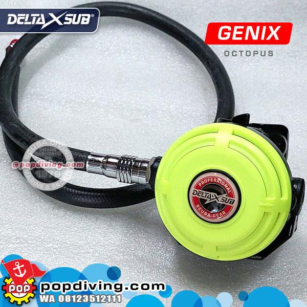 Gambar Dakor Delta Alat Selam Pernapasan Masker Kompresor - Hitam dari POPDIVING undefined 5 Tokopedia