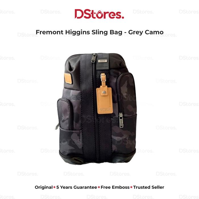 Promo TUMI Tas Selempang Fremont Higgins Sling Bag Grey Camo