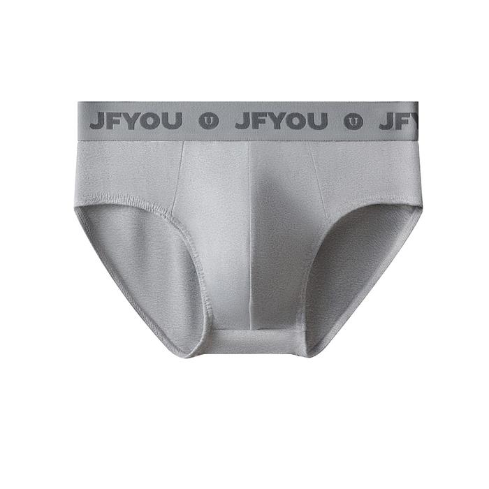 Gambar JFYOU  Celana Dalam Pria Brief Tencel 4 pcs - ABU, M dari TOPKT undefined Tokopedia