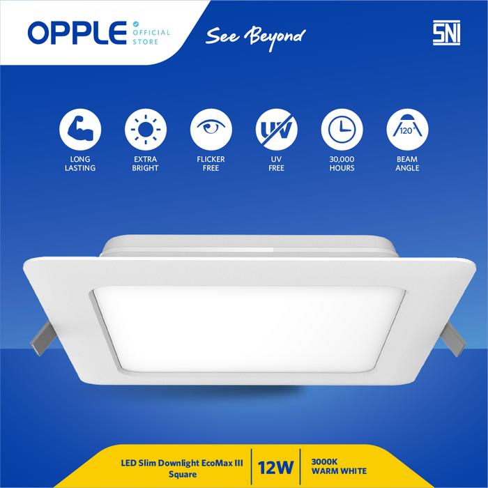 Gambar Opple Lampu LED Downlight HPF ESIII S150 12W Warm White 3000K – Energy-Saving LEDDownlightRc-HPF ESIII S150-12W-3000-W - 3000K WarmWhite dari Opple Official Store Kab. Tangerang Tokopedia