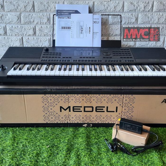 Gambar KEYBOARD MEDELI AK603 GARANSI RESMI dari Miracle Music Corner MMC undefined Tokopedia