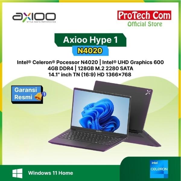 Laptop Axioo HYPE Celeron N4020 4GB 128GB SSD 14