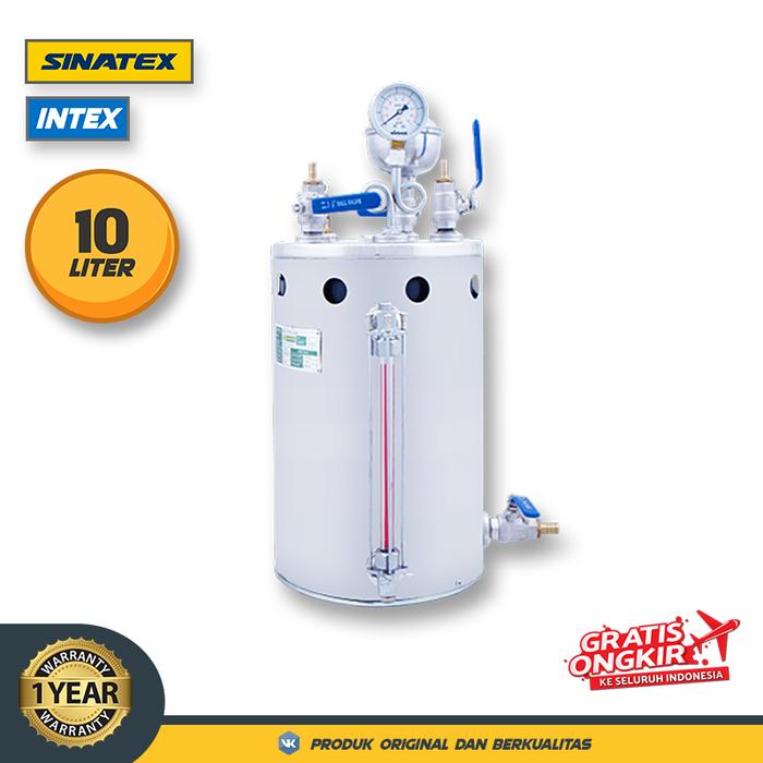 Gambar SINATEX Tabung Boiler Setrika Uap Laundry 10 Liter Lengkap (GojekGrab) - Boiler Saja dari SentraTeknik undefined Tokopedia