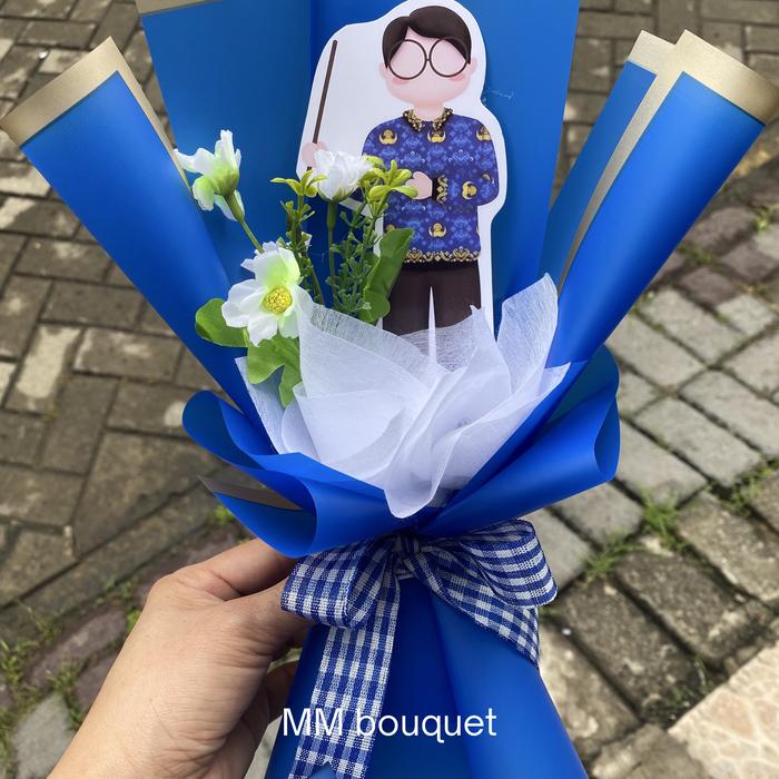 Gambar buket guru cantik-buket hari guru murah - pak guru 2 dari MM bouquet undefined 5 Tokopedia