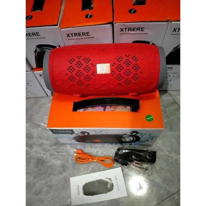 Gambar Speaker Bluetooth JBL Speker Aktif J020 Portable Wireless Speaker Xtrere Termurah Suara Super Jernih Extra Bass Radio USB Baterai 10000mAh Awet Tahan Lama - Merah (Red) dari Speaker 62 Store undefined Tokopedia