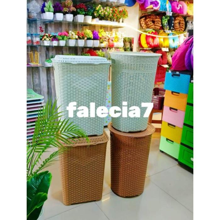 Gambar (Mdcr) Cod - F77 Keranjang Laundry Keranjang Pakaian Kotor Organizer Pakaian Setrika Box Organizer Baju Kotor Tertutup Jumbo Keranjang Laundry Besar - Petak, Coklat dari mediecare shop undefined Tokopedia
