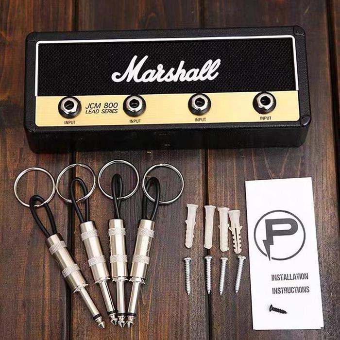 Gambar Marshall Jack Rack II 2.0 JCM800 Key Chain Holder Keychain Rak Gantungan kunci model amplifier Keys Storage - Marshall Hitam dari CV KIOZA undefined Tokopedia