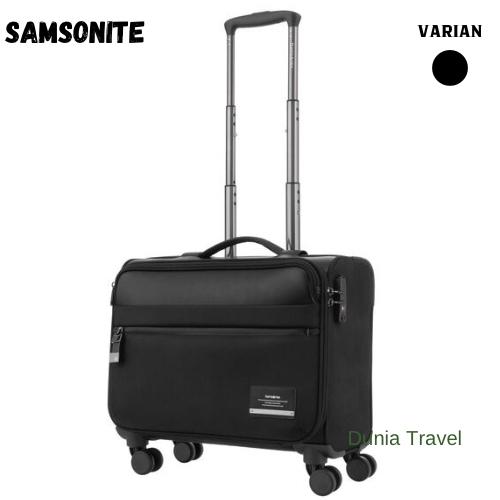Promo Samsonite Vestor Rollingtote 18 inch Cabin Hitam Kota