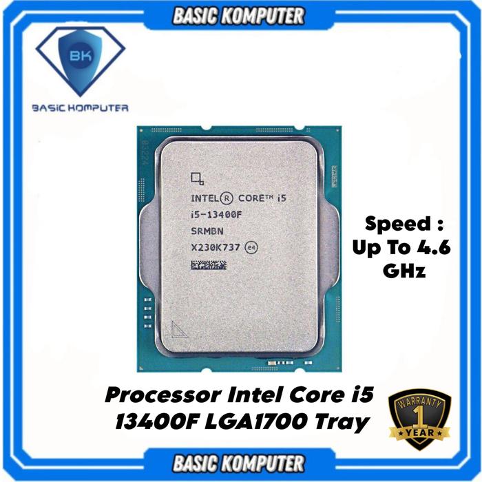 Gambar PROCESSOR INTEL CORE I5 13400F 4.60GHz TRAY SOCKET 1700 GARANSI 1TAHUN - 1 Tahun dari BASIC KOMPUTER undefined Tokopedia
