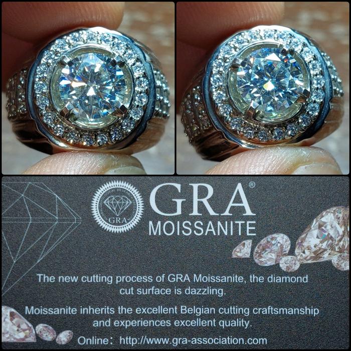 Gambar Batu Permata Real Moissanite Diamond Garansi dari Central Grosir Gemstone undefined Tokopedia