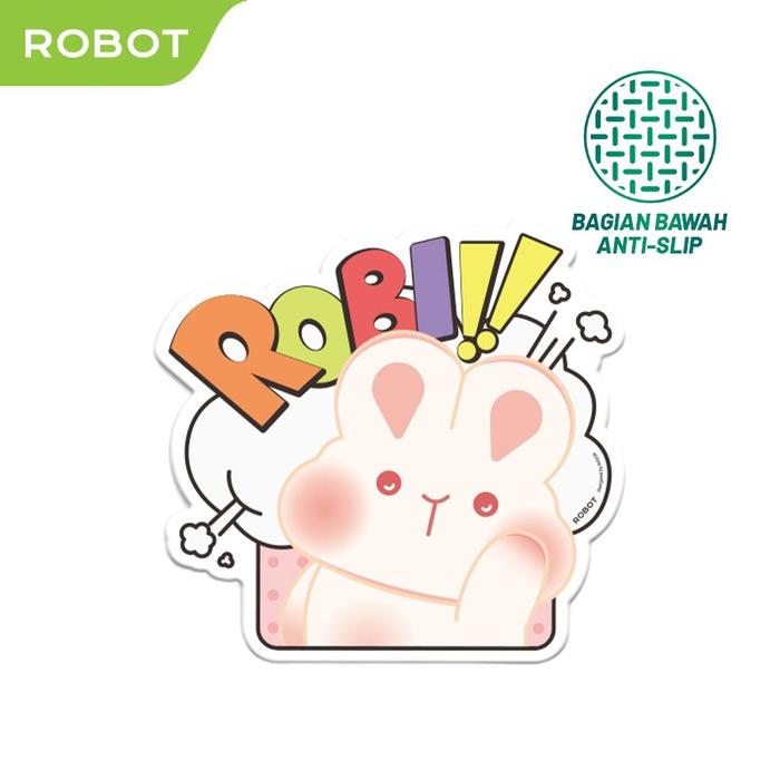 Gambar ROBOT Mousepad RP07 Bentuk Kelinci Lucu Material PU Anti-Slip Original - Warna Warni dari Blisatu.id Kota Administrasi Jakarta Pusat Tokopedia