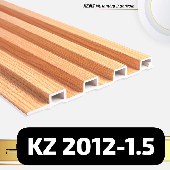 Gambar WPC WOOD PANEL WALL PANEL DINDING 3M - 2012-15, sample 10cm dari WPC INDONESIA undefined Tokopedia