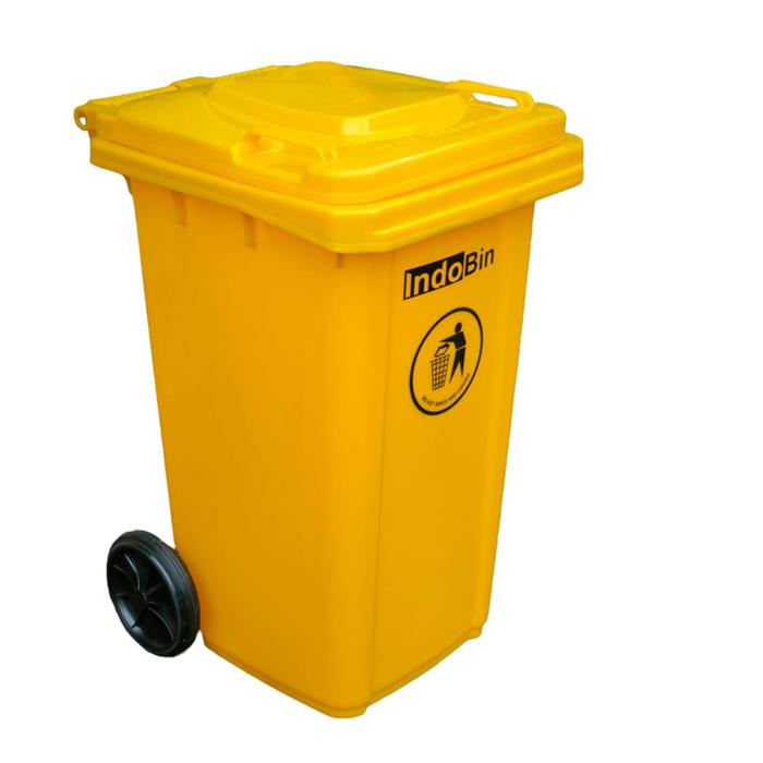 Indobin Jual Indobin Tempat Sampah Roda 120 Liter Kapasitas Besar 120±5kg ...