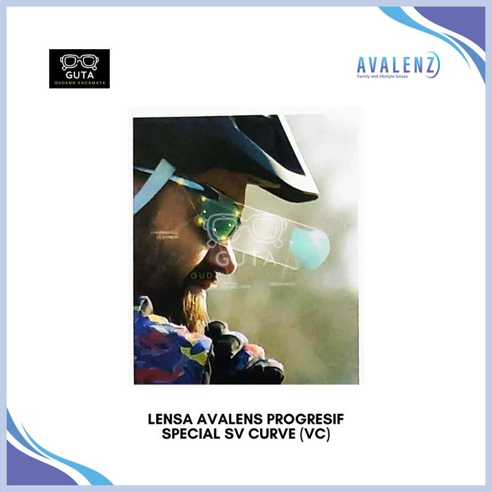 Gambar Lensa Kacamata Progresif Avalenz Special Curve Index 1.50 Polarized UV 400 Original - P. Grey/Brown dari Guta Gudang Kacamata undefined Tokopedia