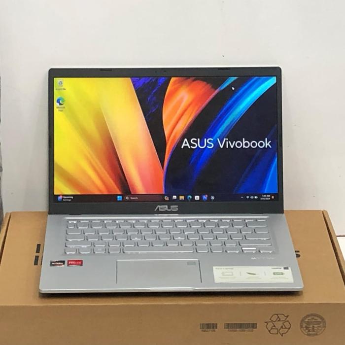 Jual asus m415dao/amd ryzen 3250u/ram 4gb/ssd 256gb/fullset