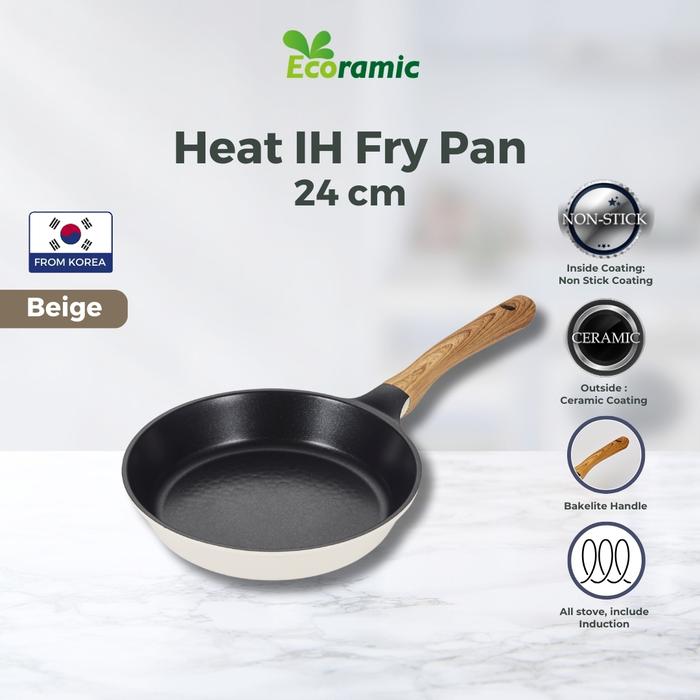 Gambar ECORAMIC HEAT DAILY IH PAN SERIES - Fry Pan 24cm dari Neohaus Indonesia undefined Tokopedia