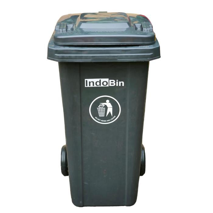 Indobin Jual Indobin Tempat Sampah Roda 120 Liter Kapasitas Besar 120±5kg ...