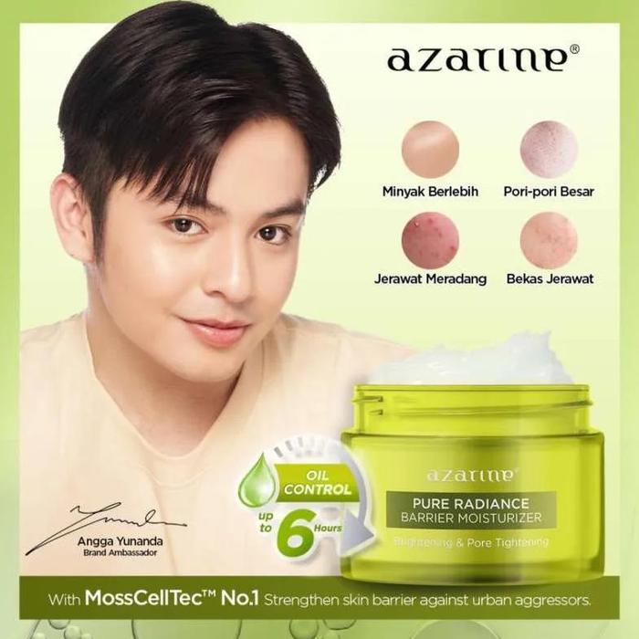 Gambar AZARINE BARRIER MOISTURIZER SERIES PELEMBAB WAJAH - 30gr - PURE RADIANCE dari Sasmith Project undefined Tokopedia