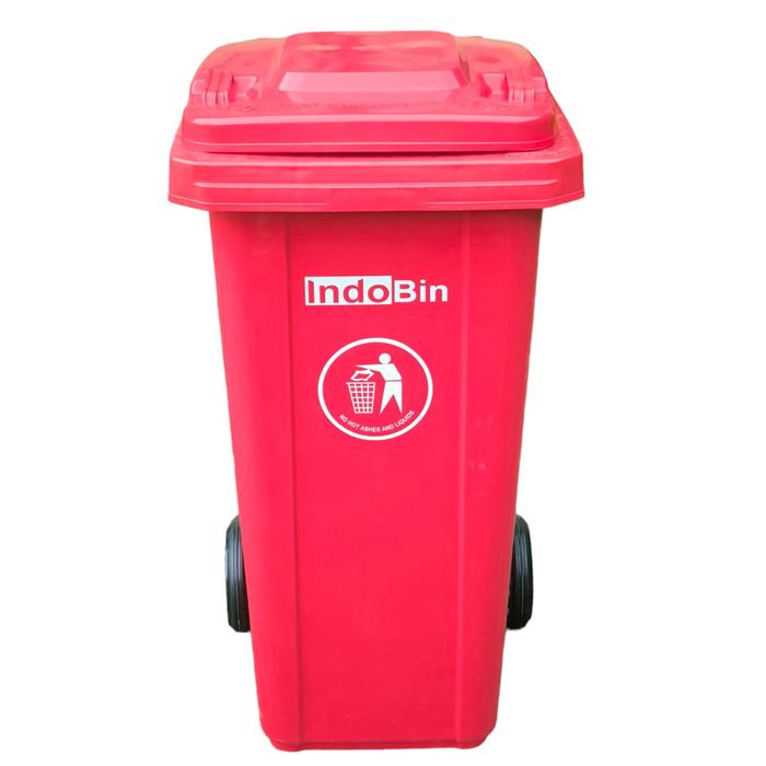 Indobin Jual Indobin Tempat Sampah Roda 120 Liter Kapasitas Besar 120±5kg ...