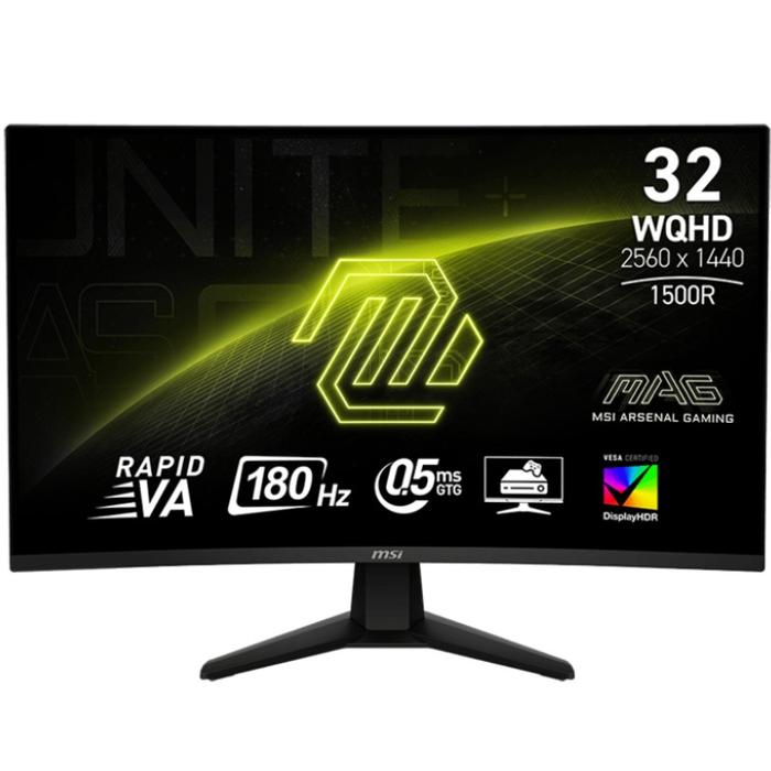 Gambar MSI MAG 32CQ6F 32 inch 2K QHD VA 180Hz 0.5ms HOME OFFICE GAMING CURVED MONITOR dari YOESTORE undefined Tokopedia
