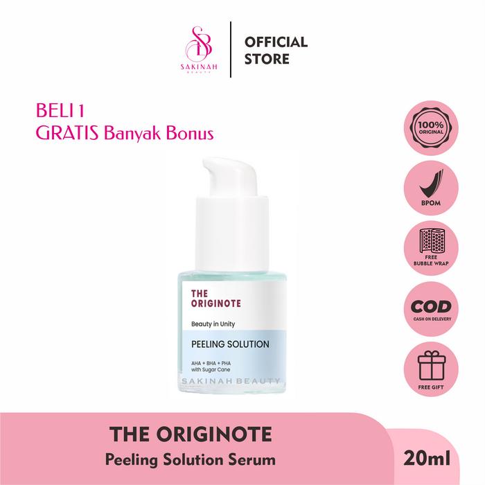 Gambar The Originote Peeling Solution AHA + BHA + PHA with Sugar Cane dari Sakinah Beauty_NEW undefined Tokopedia