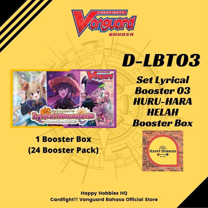 Gambar Vanguard Bahasa Lyrical Booster BOX PACK 03 Huru-Hara Helah D-LBT03 BH - BOX dari Happy Hobbies HQ SUB undefined Tokopedia